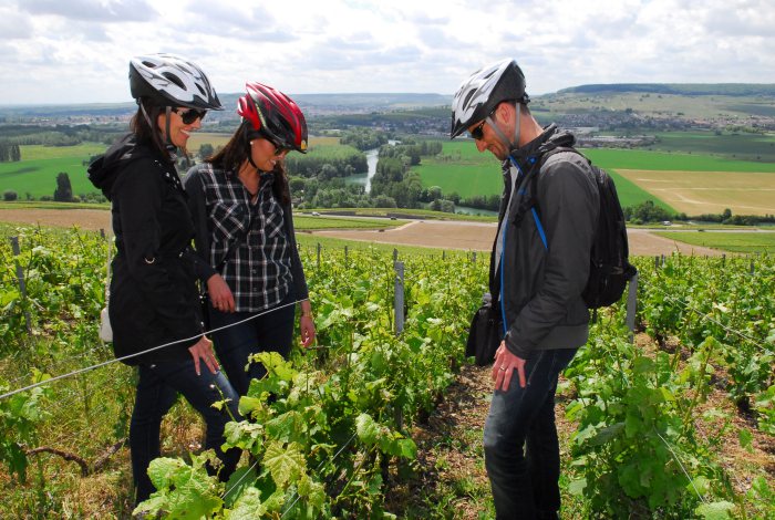 E-bike fietstocht Champagne Regio vanuit Parijs Frankrijk