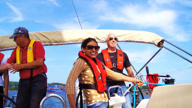 1 dag zeilen Archipel Stockholm Zweden