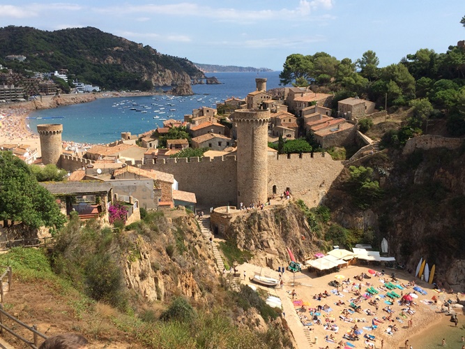Hike langs de Costa Brava en Tossa de Mar vanuit Barcelona