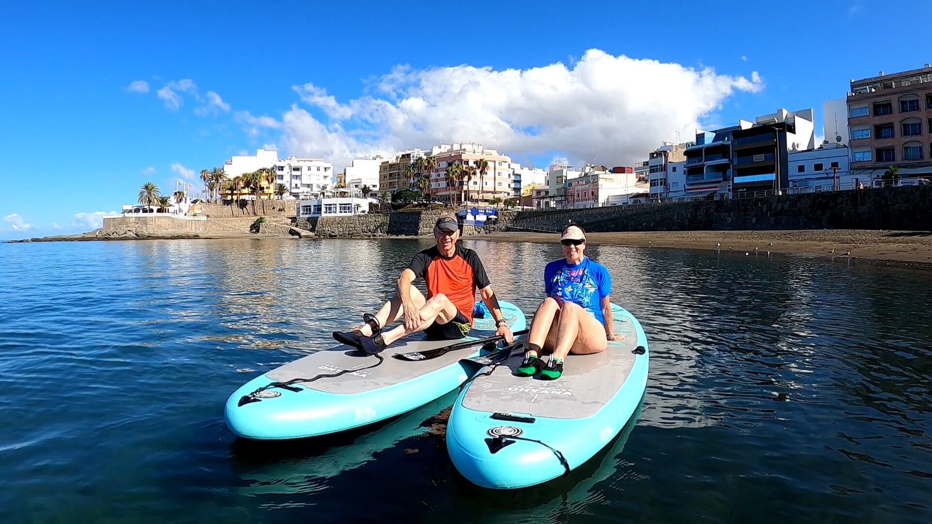 Stand Up Paddle boarding les Arguineguin in Gran Canaria - Afbeelding 5