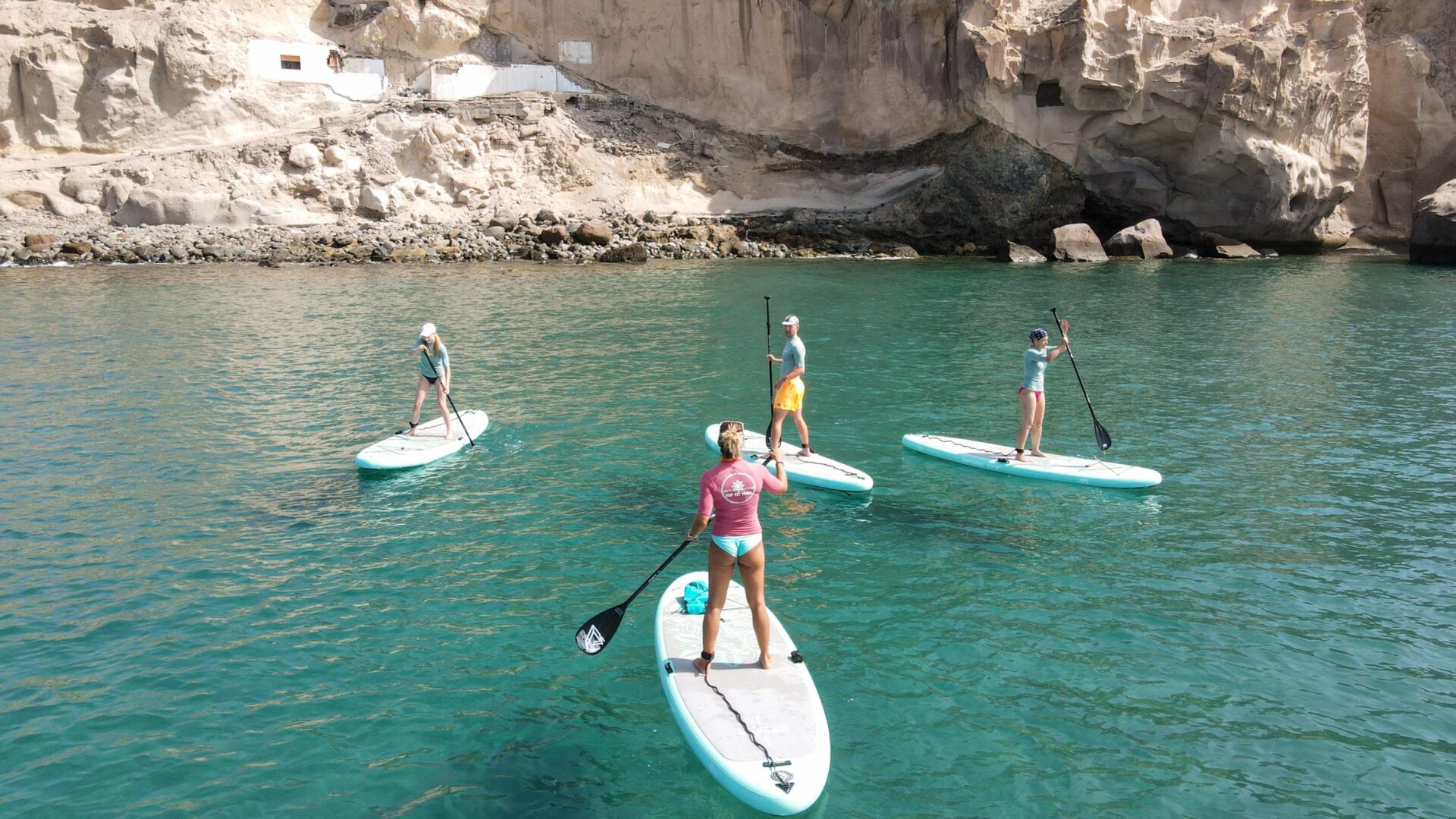 Paddle boarding (SUP) Tour Arguineguin in Gran Canaria - Afbeelding 4